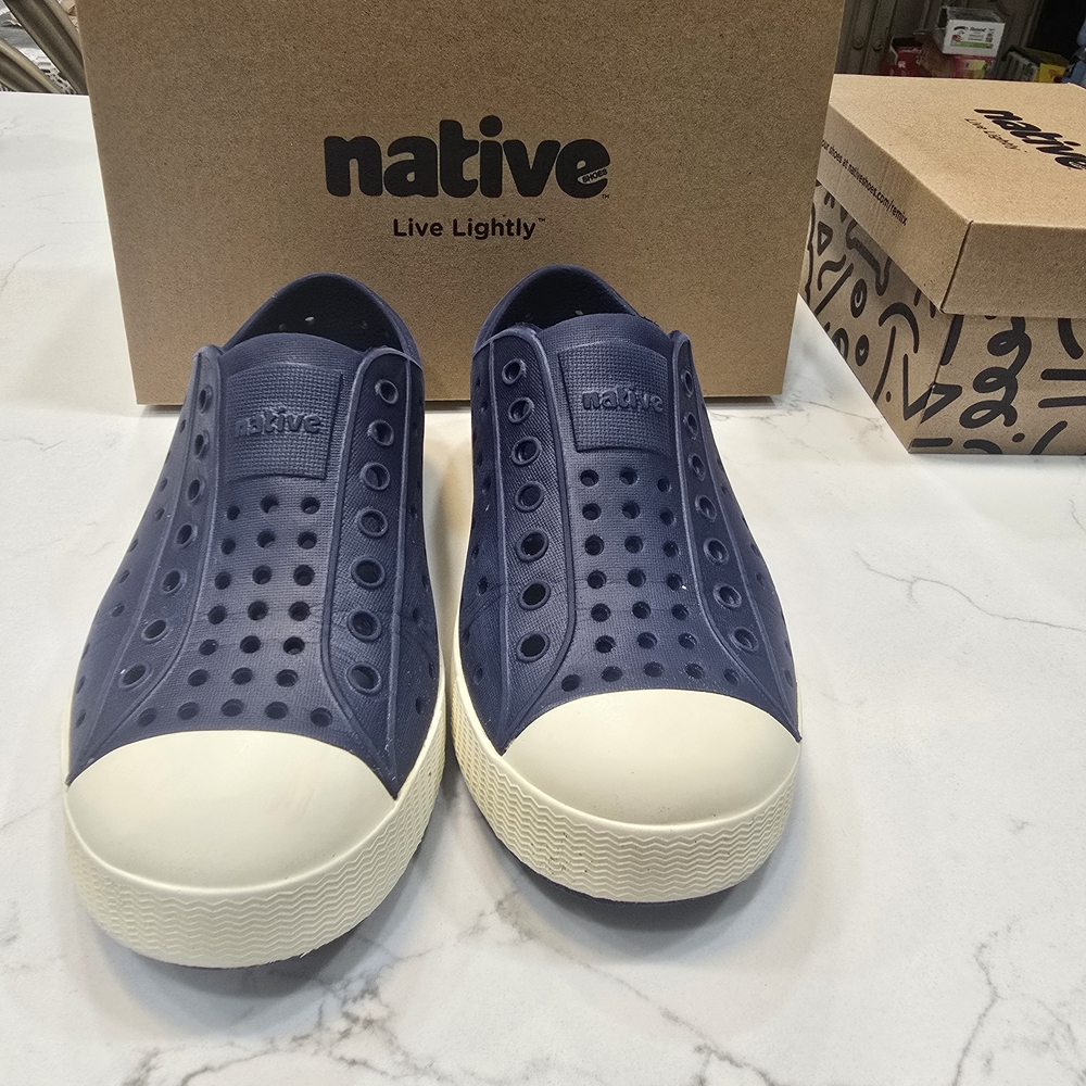Native Blue Slip-On Shoes